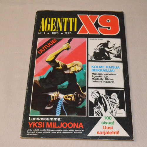 Agentti X9 No 01